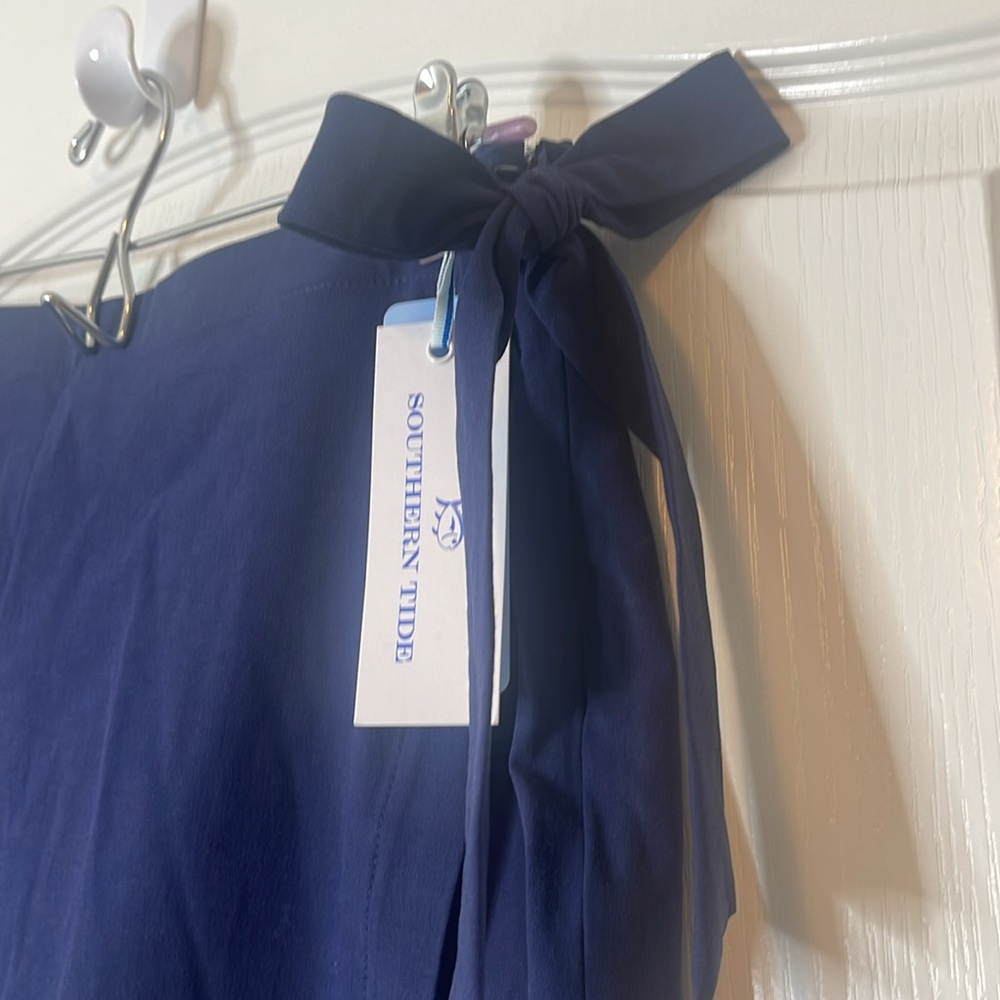 Southern Tide Jourdan Performance Skort Nautical Navy Blue Size 10 - Picture 6 of 16